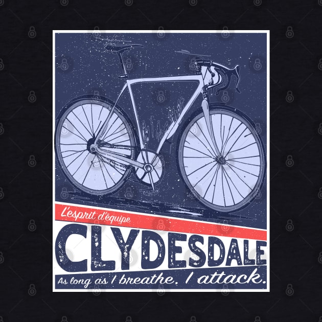 Clydesdale - cycling team spirit by Darkside Labs